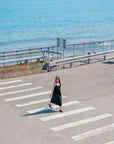 EVERYDAY DRESS 日光純棉輕紗洋裝.純黑