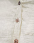 EVERYDAY SHIRT 日光純棉輕紗襯衫.奶霜白 - FAVALAVA