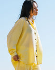 EVERYDAY SHIRT 日光純棉輕紗襯衫.暖陽黃 - FAVALAVA