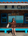 EVERYDAY SHORTS日光純棉輕紗短褲.暮影棕 - FAVALAVA