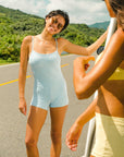 JANE One Piece 細肩帶平口連身短褲 - 連身衣FAVALAVA
