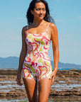 JANE One Piece 細肩帶平口連身短褲 - 連身衣FAVALAVA
