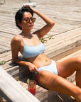 KIRA Top 細肩帶平領比基尼上衣 - 上身 TOPFAVALAVA
