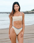 MINA Bottom 滾邊比基尼下身 - FAVALAVA