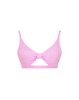 MIA Top II 前打結比基尼上衣.人魚提花™