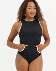 KAIA One Piece 海廢口袋連身泳衣 - FAVALAVA