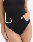 KAIA One Piece 海廢口袋連身泳衣 - FAVALAVA