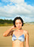 EVA Top 側包覆綁帶比基尼上身 - FAVALAVA