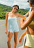 JANE One Piece 細肩帶平口連身短褲 - 連身衣FAVALAVA