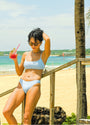 KIRA Top 細肩帶平領比基尼上衣 - 上身 TOPFAVALAVA