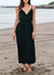 OLIVIA DRESS 垂墜綁帶亞麻洋裝 - 洋裝FAVALAVA