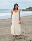EVERYDAY DRESS 日光純棉輕紗洋裝．麥穗米